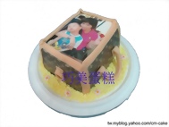 相片+名牌包包造型蛋糕