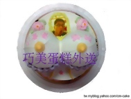相片+情趣胸部造型蛋糕