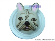 法國鬥牛犬造型蛋糕