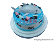 鯊魚造型蛋糕