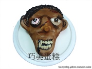 鬼臉造型蛋糕