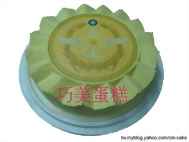 徽章造型蛋糕