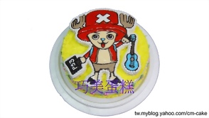 喬巴+烏克麗麗+PS3造型蛋糕