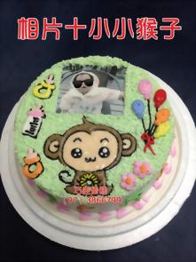 相片+小小猴子