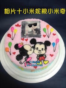 相片+小米妮親小米奇