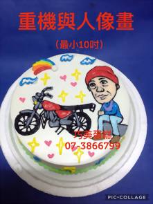 重機與人像畫(最小10吋)