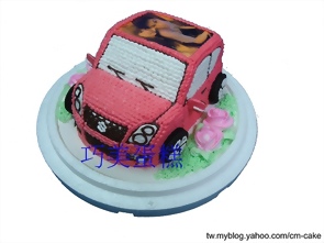 相片+Suzuki Solio改裝汽車造型蛋糕