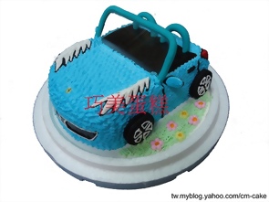 法拉利汽車造型蛋糕