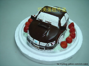 汽車造型蛋糕