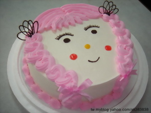 10吋女娃娃造型蛋糕