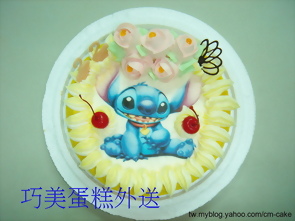 星際寶貝數位相片蛋糕