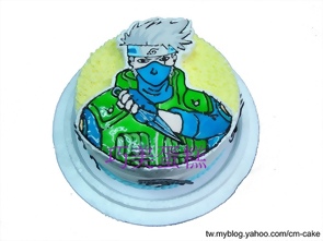 火影忍者卡卡西(2D)造型蛋糕