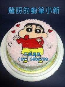驚訝的蠟筆小新