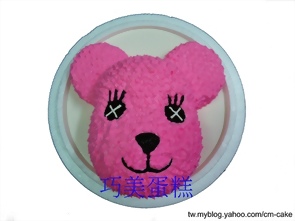 MOMO熊造型蛋糕