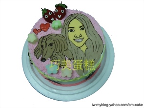人畫像造型蛋糕