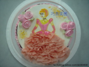粉紅公主和藍公主一同參加生日Party