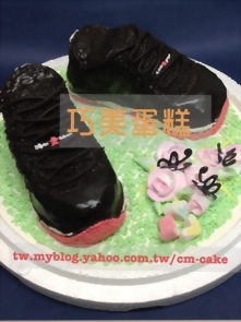 喬登3代球鞋一隻造型蛋糕