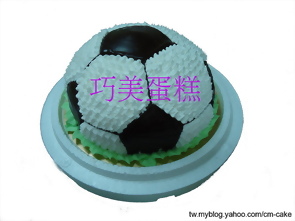 足球(氣球)造型蛋糕