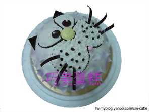 貓咪(氣球)造型蛋糕