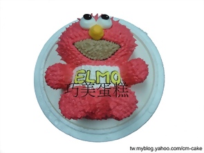 ELMO立體造型蛋糕