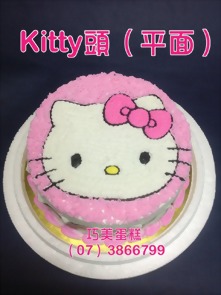 KITTY頭(平面)