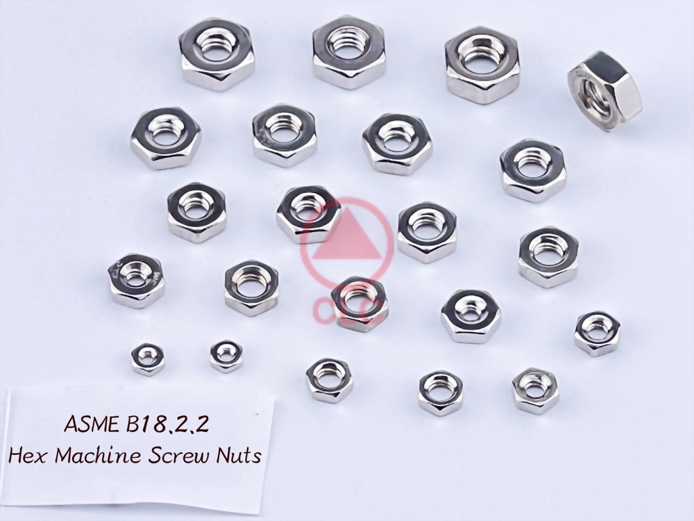 ASME B18.2.2 (Finished) Hex Nuts