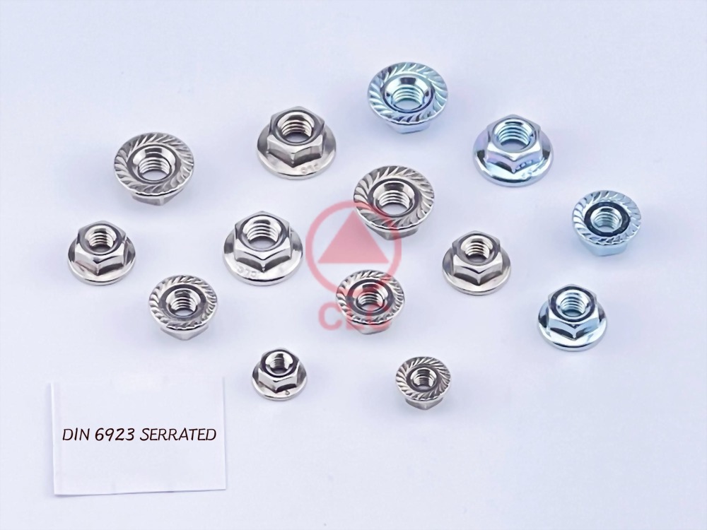 (19) DIN6923/980V/929/928、IFI HEX FLANGE NUT、HEX CONE NUT、HEX K-NUT