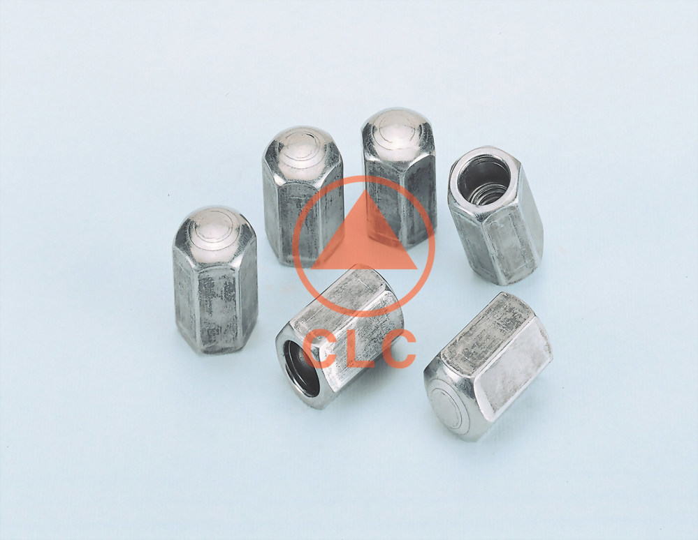 (15) 螺帽 HEX LONG NUT WITH TWO KINDS OF THREAD