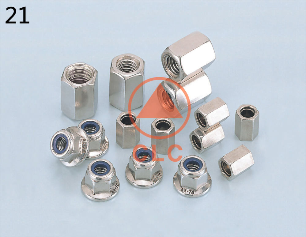 六角法蘭尼龍螺帽(Hex Flange Nylon Nuts)、六角法蘭尼龍螺帽廠商- 聖