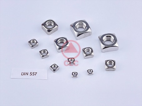 (05) DIN557, DIN562, IFI SQUARE NUT WITH SINGLE CHAMFER