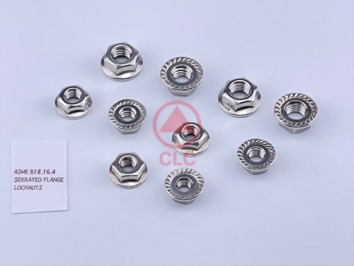 ASME B18.16.4 (Non-) Serrated Flange Locknuts