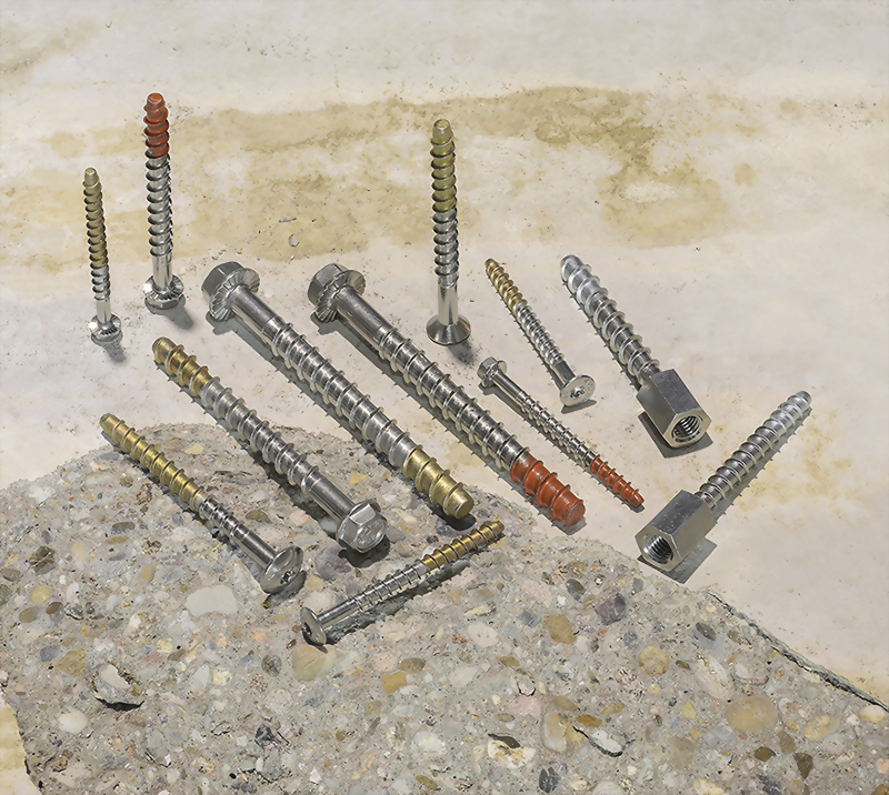 BiMetal Concrete Screw Anchors