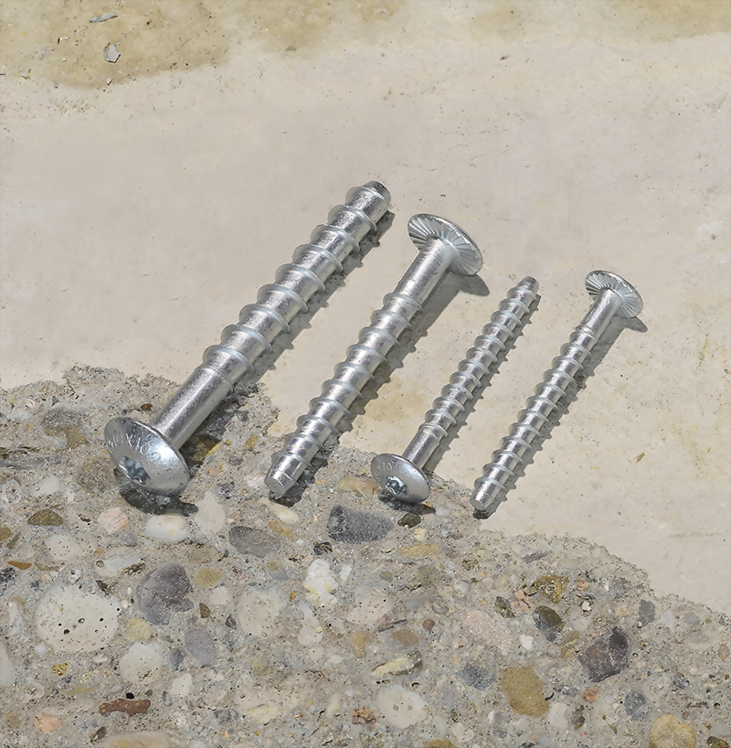 Concrete Screw Anchors, Concrete Screw Bolts Sheh Kai