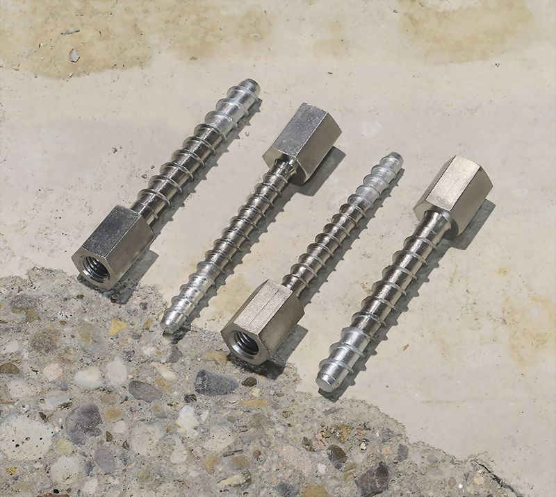 Bimetal Concrete Anchor Stainless Steel Internal Thread Head (Hanger Bolt)