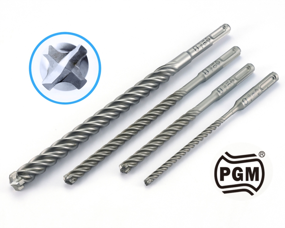 4 SDS Drill Bit Concrete Drill SDS Ax - SDS Haer Drill Bits, SDS Plus Bits - View #3