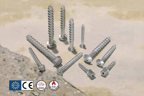 ETA Carbon Steel Concrete Screw Anchors
