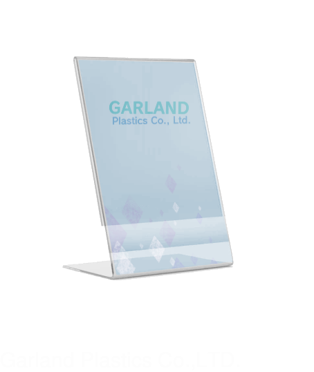 L型壓克力架|塑膠展示架|標誌架|塑膠相框|DM架