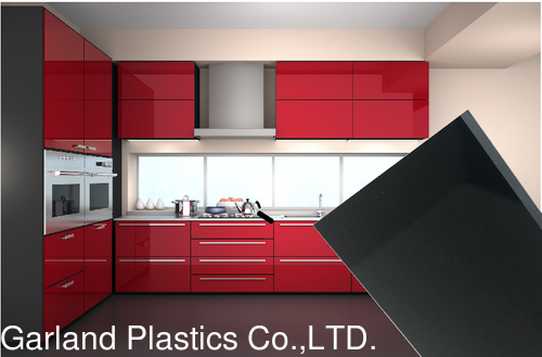 橱柜钢琴烤漆门板_曜石黑