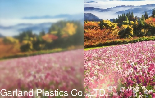 PMMA压克力亚克力双面雾板