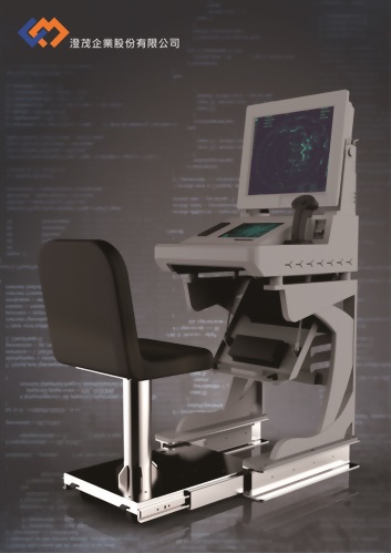 單螢幕船舶用操控台