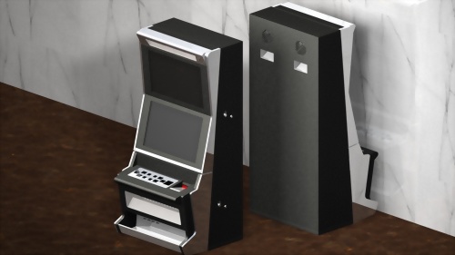 22吋雙螢幕立台