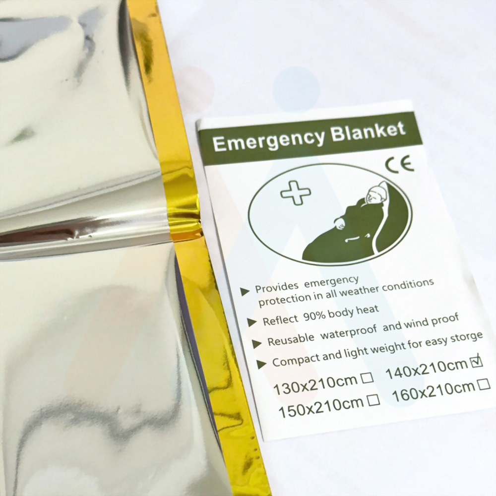 鋁箔保暖毯 急救毯 140x210cm