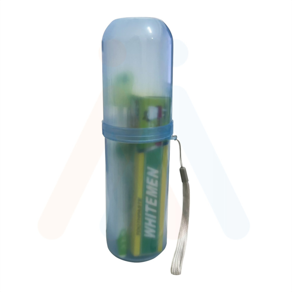 牙刷組(牙刷.牙膏.可透氣收納盒)