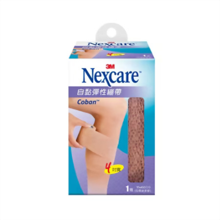 3M自黏彈性繃帶4吋(10x450cm) 1捲/盒