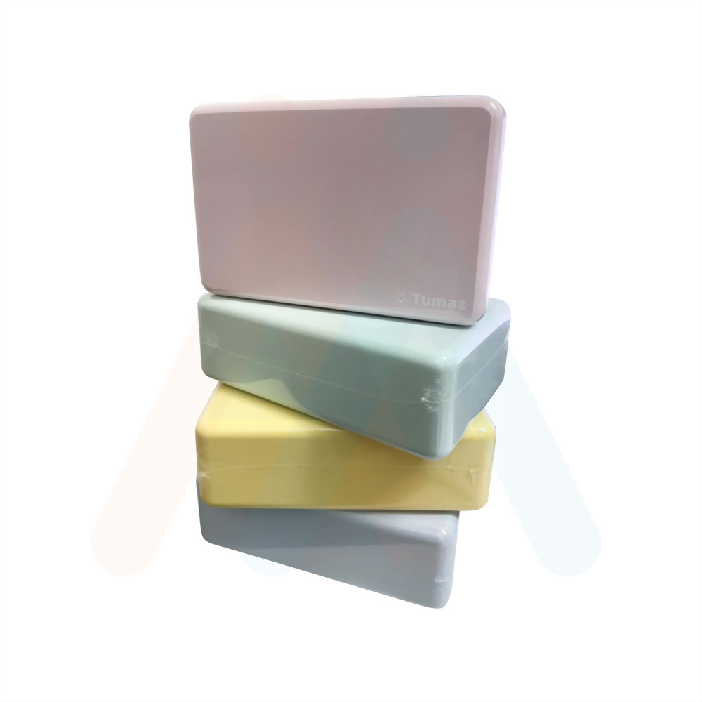 圓角瑜珈磚50D 單入(粉/綠/黃/藍)