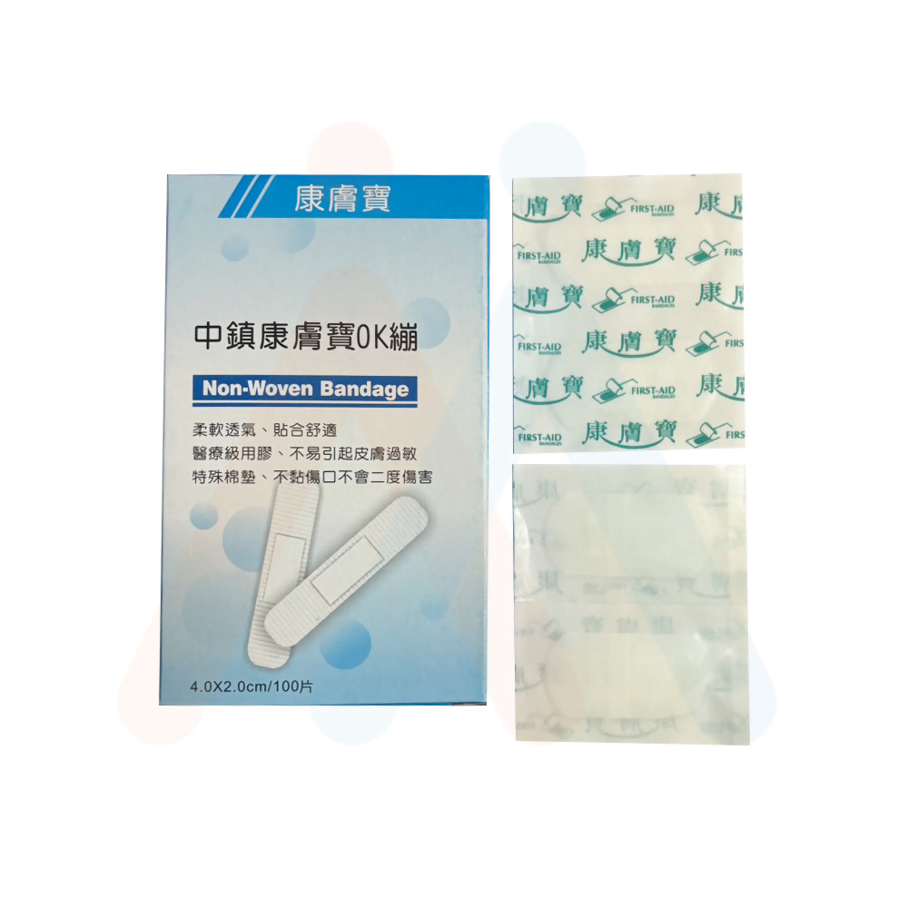 康膚寶OK絆.(未滅菌) 4x2cm(100片/盒)