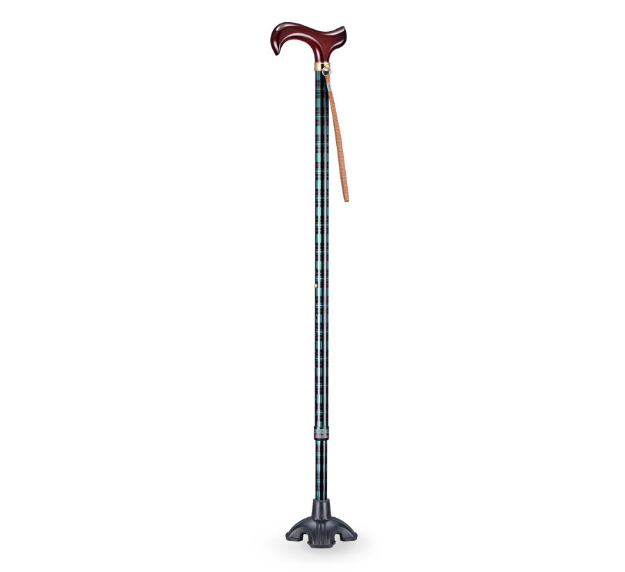 2010AQ 調整手杖 玩美繽紛-大花墊