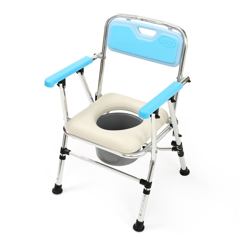 鋁合金收合沐浴便器椅