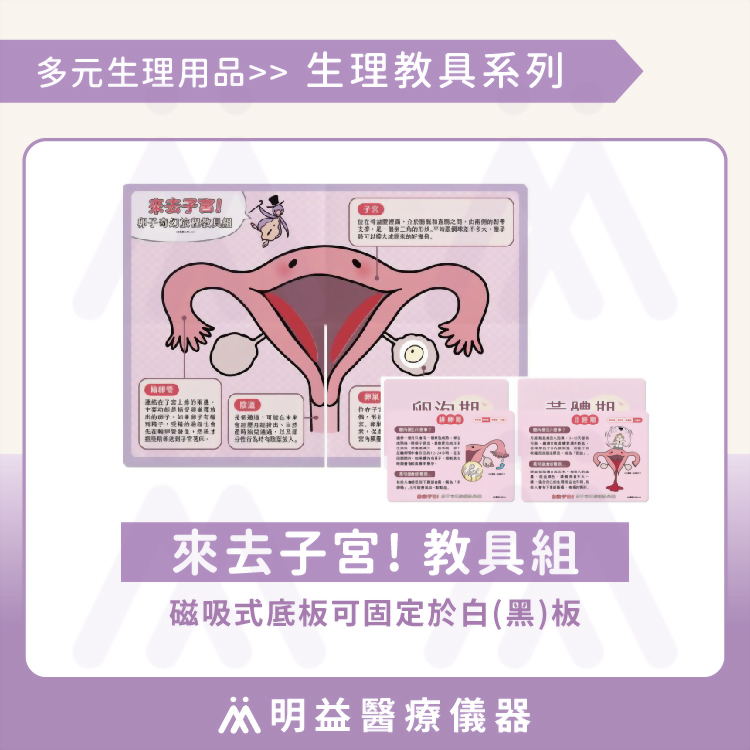 【來去子宮】教具組