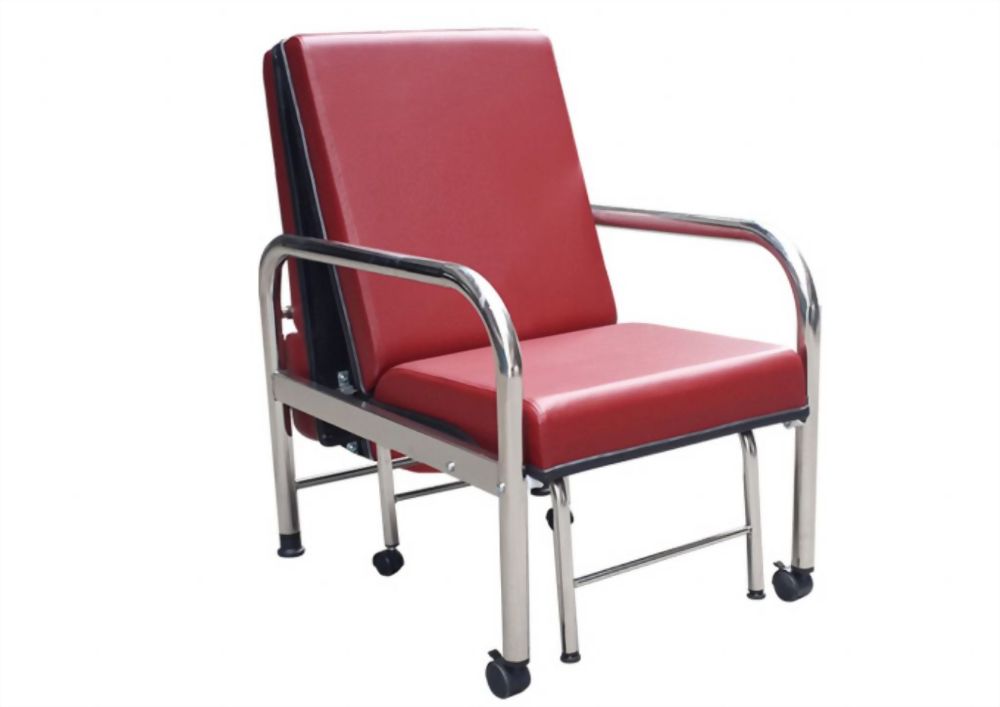 加寬型坐臥兩用陪伴床椅（不鏽鋼）